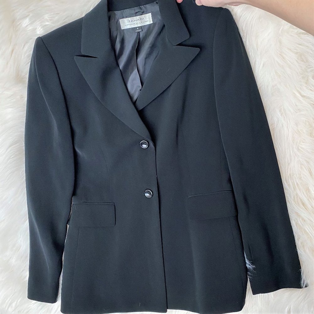 Tahari Black Blazer / Suit Jacket